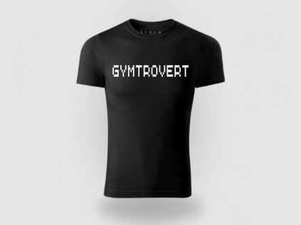 Gymtrovert – Silná. Sústredená. Sama sebou. (Farba Black, Veľkosť 3XL)