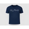 ALPHA – Buď ten, čo nehovorí. Ukazuje. (Farba Navy, Veľkosť 3XL)