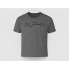Tričko ALPHA čierne – DLULU