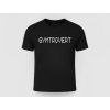 Gymtrovert – Ticho, dvíham (Farba Black, Veľkosť 3XL)