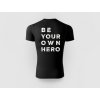 dlulu be your own hero damske fitness tricko cierna