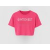 Gymtrovert – Silná. Sústredená. Sama sebou. (Farba Pink, Veľkosť XL)