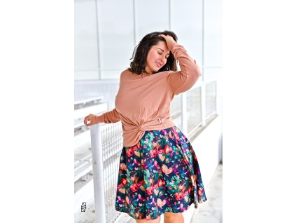 Meruňková  Nora - bavlna - uzel