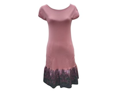 Šeřík s broskvovou-Zero Waste  Mia - kapsy - základní délka