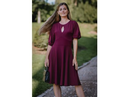 Burgundy - Rozálie - 100cm