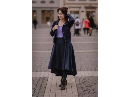 Tmavě modrá - Chantal - 67 cm