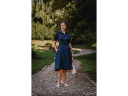 Tmavě modré - Lara - 110 cm