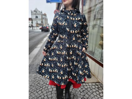 Lištičky na černé - Bella s beránkem