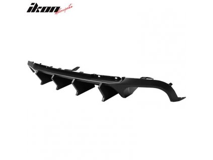 big ford mustang 2013 2014 competition v2 rear bumper diffuser jgdattack 1