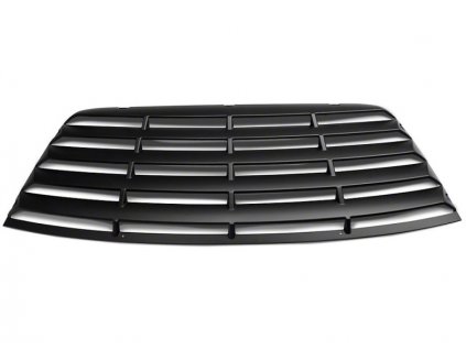 Rear Window Louvers - Matte Black (CHALLENGER 08-19)