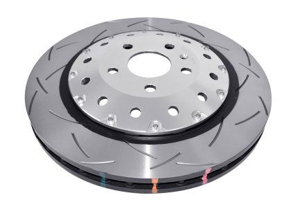 DBA 5000 Series - T3 Slotted Silver Hat | Front, ø370 mm (DBA53004SLVS)
