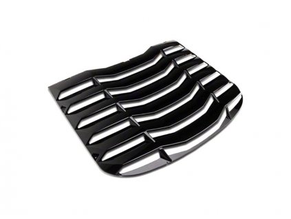 Rear Window Louvers - Gloss Black (MUSTANG 15-20 Fastback)