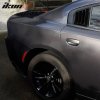 big quarter window louvers gloss black dodge charger 2011 2022 2