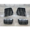 big rear diffuser gloss black chevrolet corvette c7 2014 2019 3