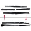 big rocker panels gloss black dodge charger 2015 2021 srt 1