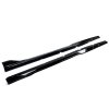 big rocker panels gloss black dodge charger 2015 2021 srt 2