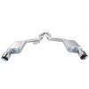 Steeda S550 Mustang Fastback GT Axle-Back Exhaust System (15-17 GT)