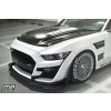 GT500 Style Front Bumper - Unpainted (MUSTANG 15-17 EcoBoost, V6, GT)