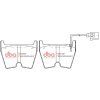 Brake Pads Xtreme Performance ECE R90 certified | Front Axle (DB15005XP)