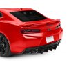 Rear Diffuser with Fins - Single/Quad Exhaust Tips - Gloss Black (CAMARO 16-23 all except ZL1)