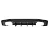 Rear Diffuser with Fins - Single/Quad Exhaust Tips - Gloss Black (CAMARO 16-23 all except ZL1)