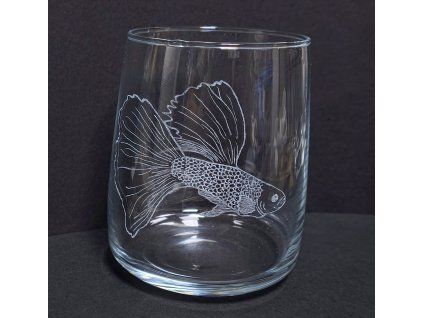 Sklenice - Paví oko - Guppy