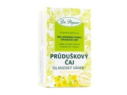 Čaj porciovaný islandský vánok 30g