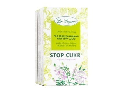 Čaj porciovaný Stop cukor 30g