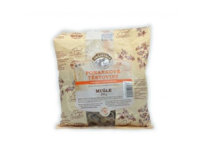 Cestoviny pohánkové mušličky Šmajstrla 250g