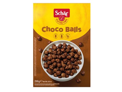 Cereálie Choco Balls bezgluténové 250g