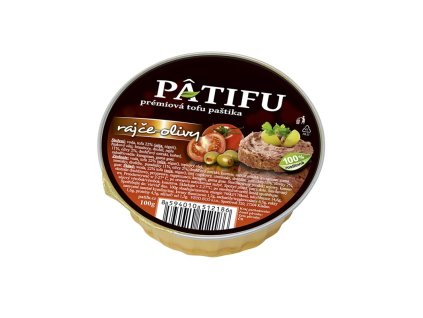 Nátierka Patifu rajčiny olivy 100g