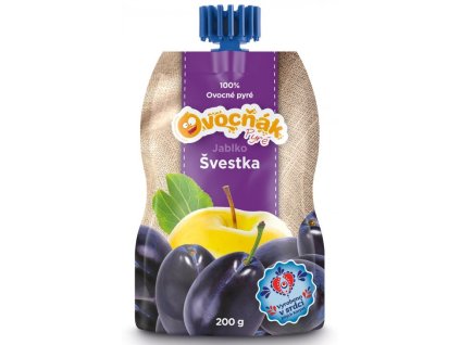 Pyré 100% Jablko Slivka 200g
