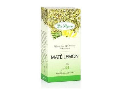 Čaj porciovaný Maté zelené lemon 30g
