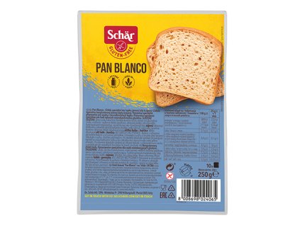 Chlieb Pan Blanco bezgluténový 250g