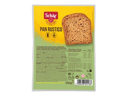 Chlieb Pan Rustico bezgluténový 250g