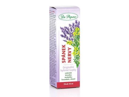 Kvapky bylinné Spánok a nervy 50ml