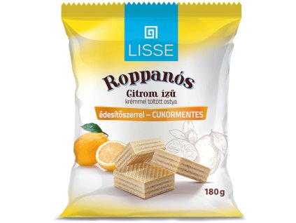 Oblátky citrónový krém DIA 180g