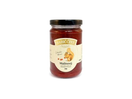 Babičkine marmelády malina so zníženým obsahom cukru 290g