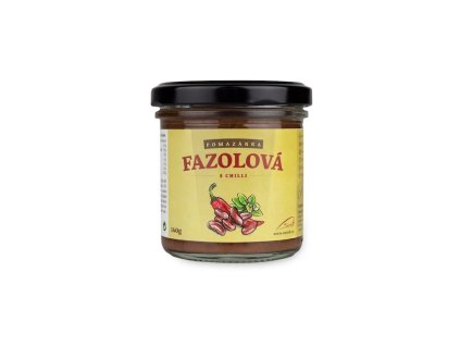 Pomazánka fazuľová s chilli bezgluténová 140g