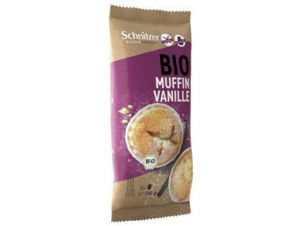 Muffin vanilkový Vanille bezgluténový BIO 140g