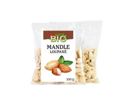 mandle loupane bio 100g ipj