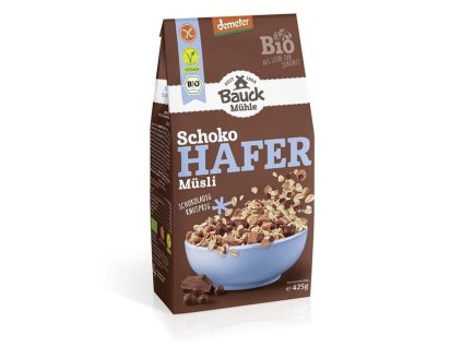 Müsli ovsené čokoládové bezgluténové BIO 425g