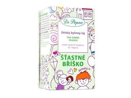 Čaj porciovaný detský Šťastné bruško 30g