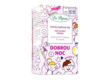Čaj porciovaný detský Dobrú noc 30g