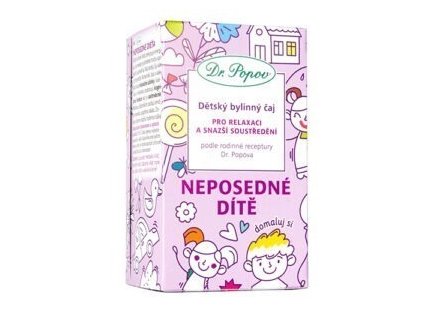 Čaj porciovaný detský Neposedné dieťa 30g