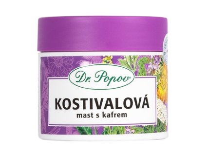 Masť kostihojová s gáfrom 50ml
