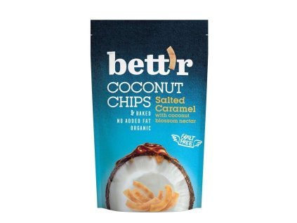 Kokos chips so slaným karamelom BIO 70g