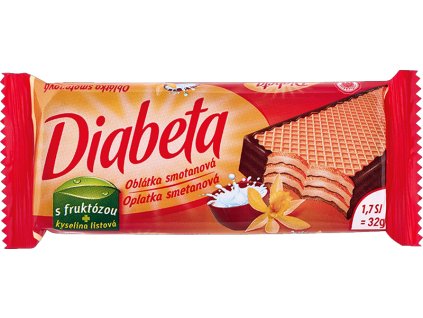 Diabeta Oblatka smotanova 32g 19