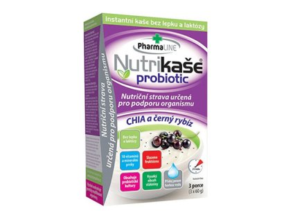 nutrikase chia cerny rybiz 3x60g