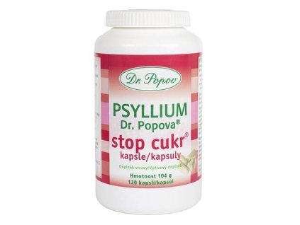 Psyllium kapsle STOP CUKOR 120ks/104g